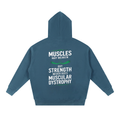 Essential Oversized Boxy Fit Fleece Hoodie
