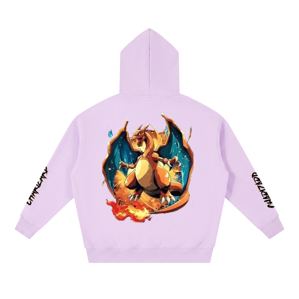 Essential Oversized Boxy Fit Fleece Hoodie