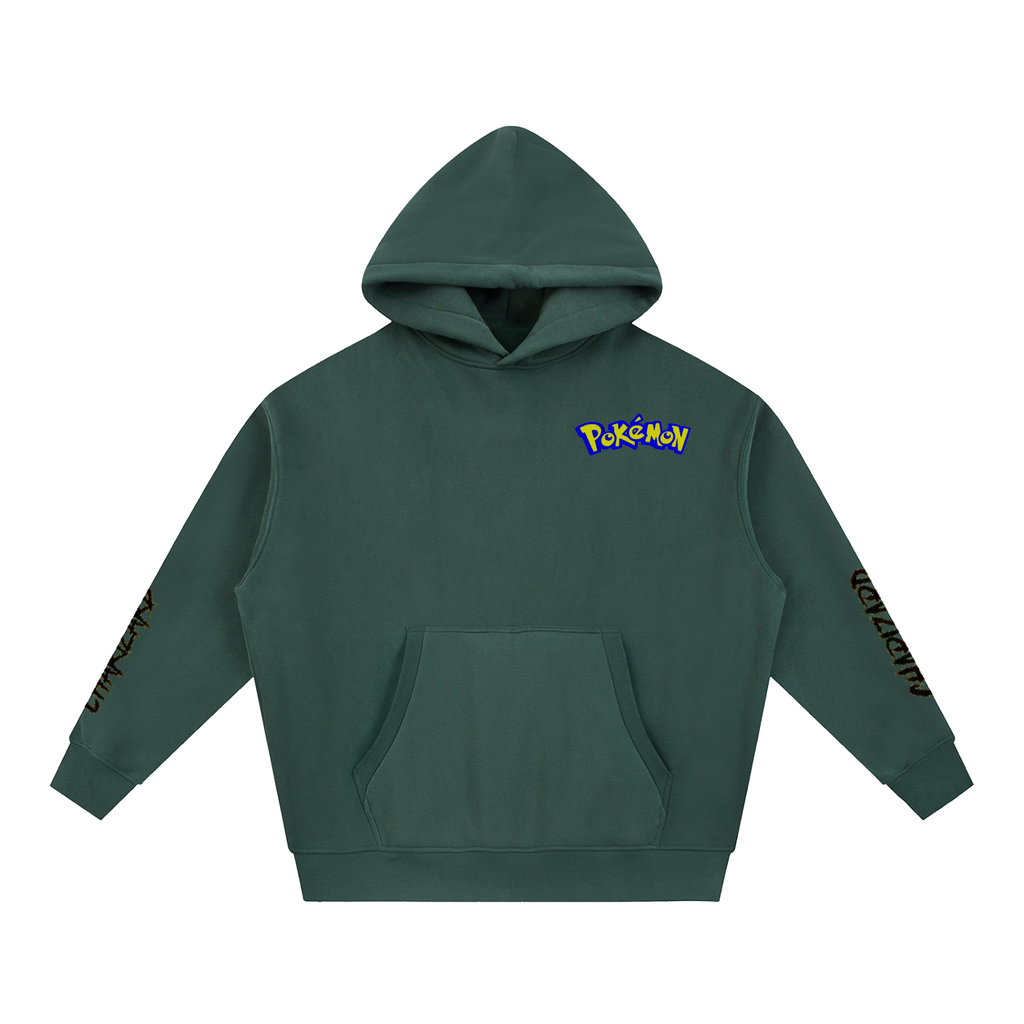 Essential Oversized Boxy Fit Fleece Hoodie