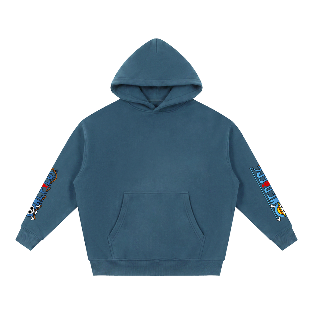 Essential Oversized Boxy Fit Fleece Hoodie