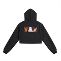 Essential Cropped Zip-Up Hoodie