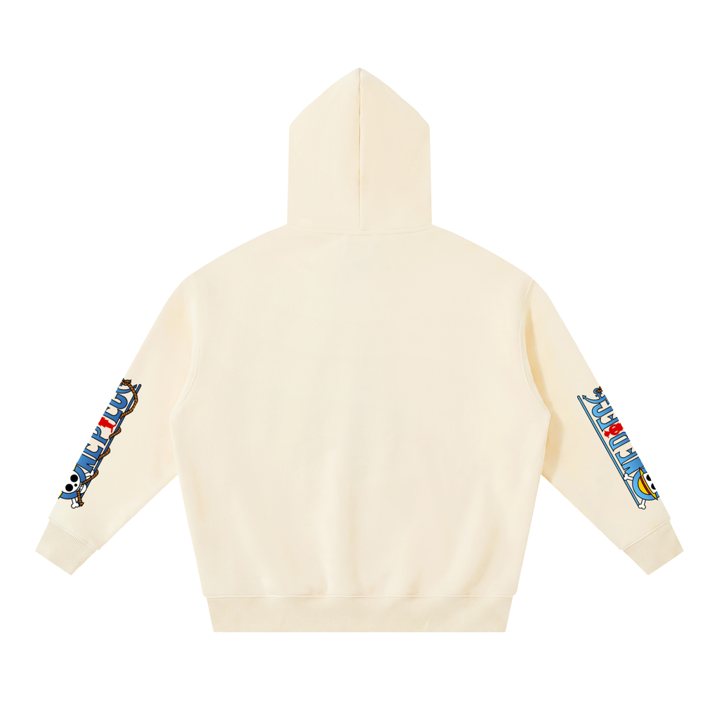 Essential Oversized Boxy Fit Fleece Hoodie