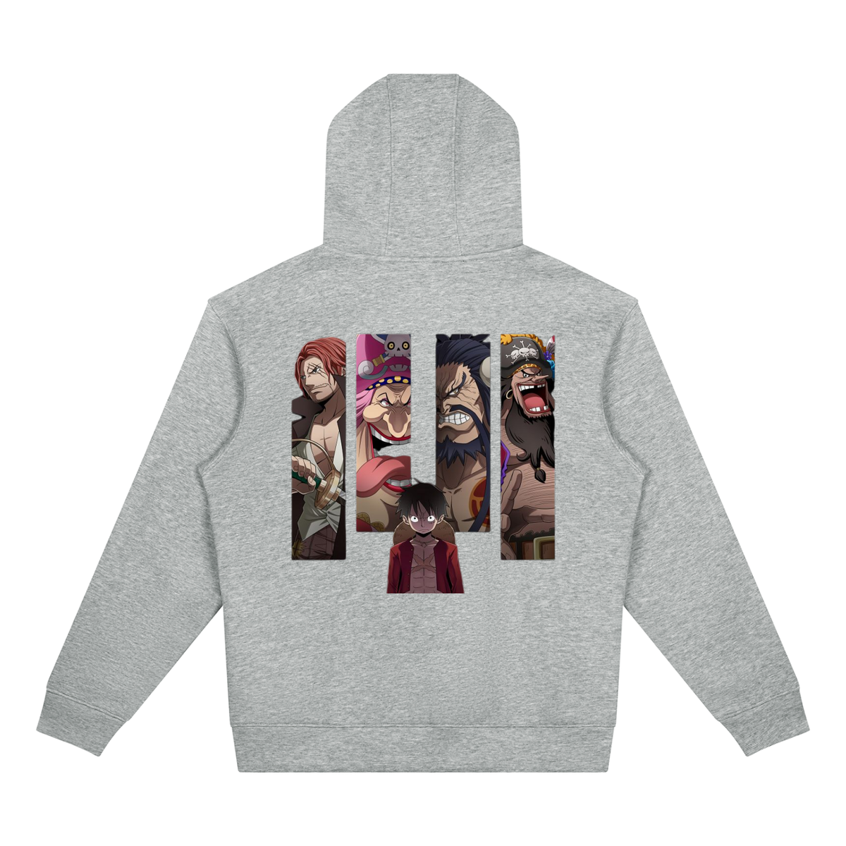 Unisex Drop Shoulder Full Zip Hoodie