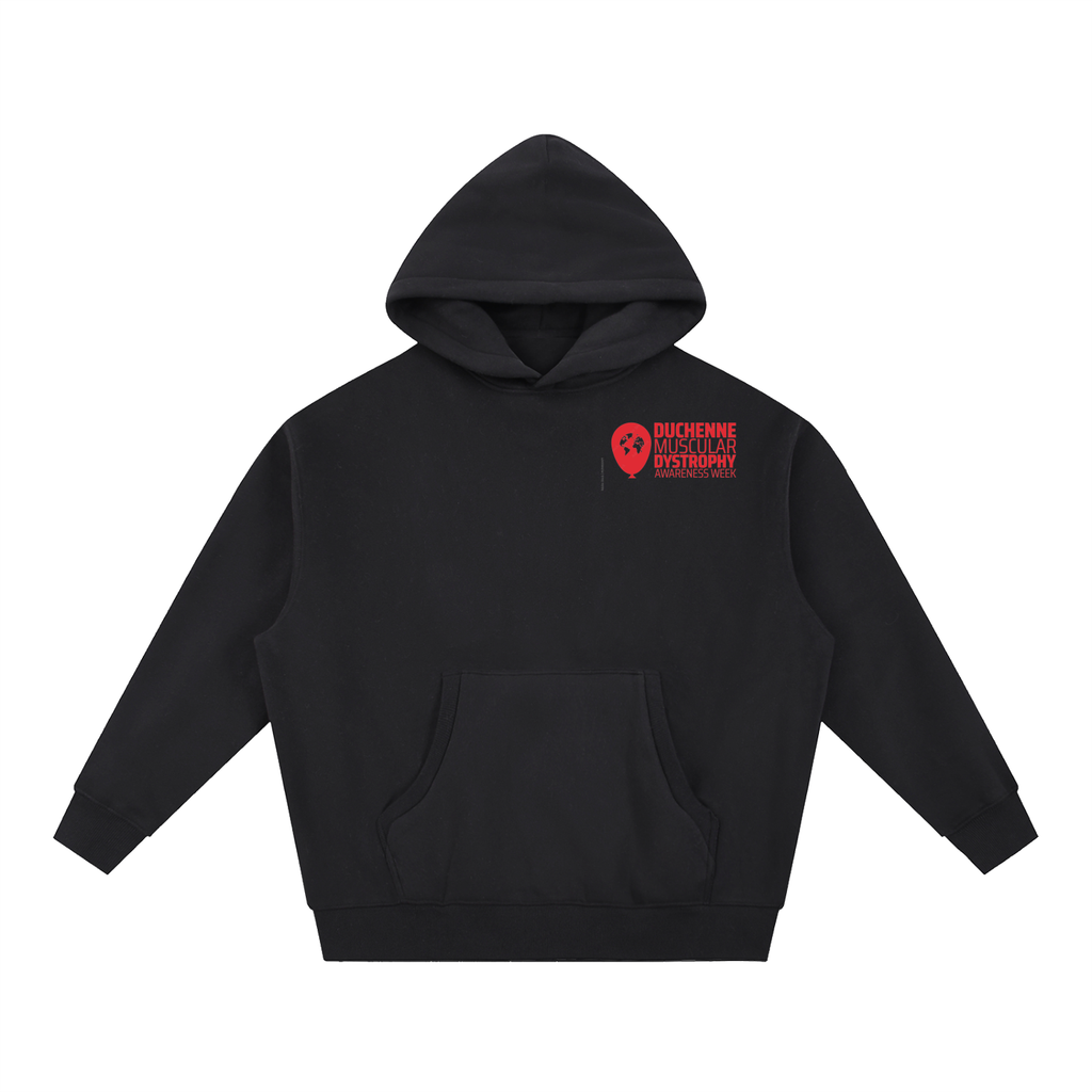 Essential Oversized Boxy Fit Fleece Hoodie