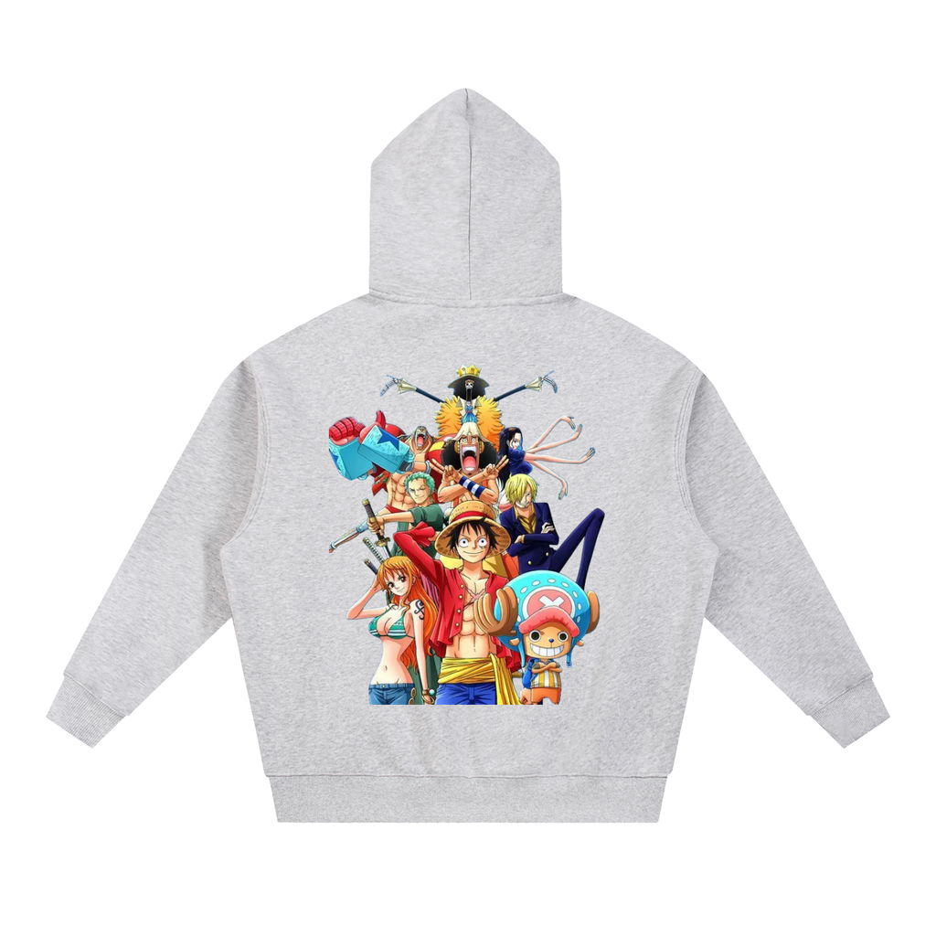 Essential Oversized Boxy Fit Fleece Hoodie