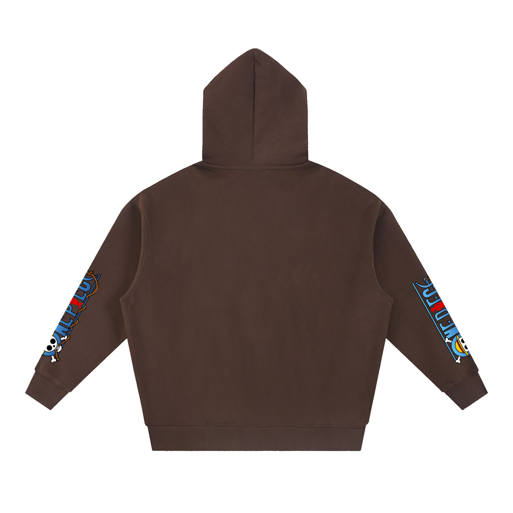 Essential Oversized Boxy Fit Fleece Hoodie