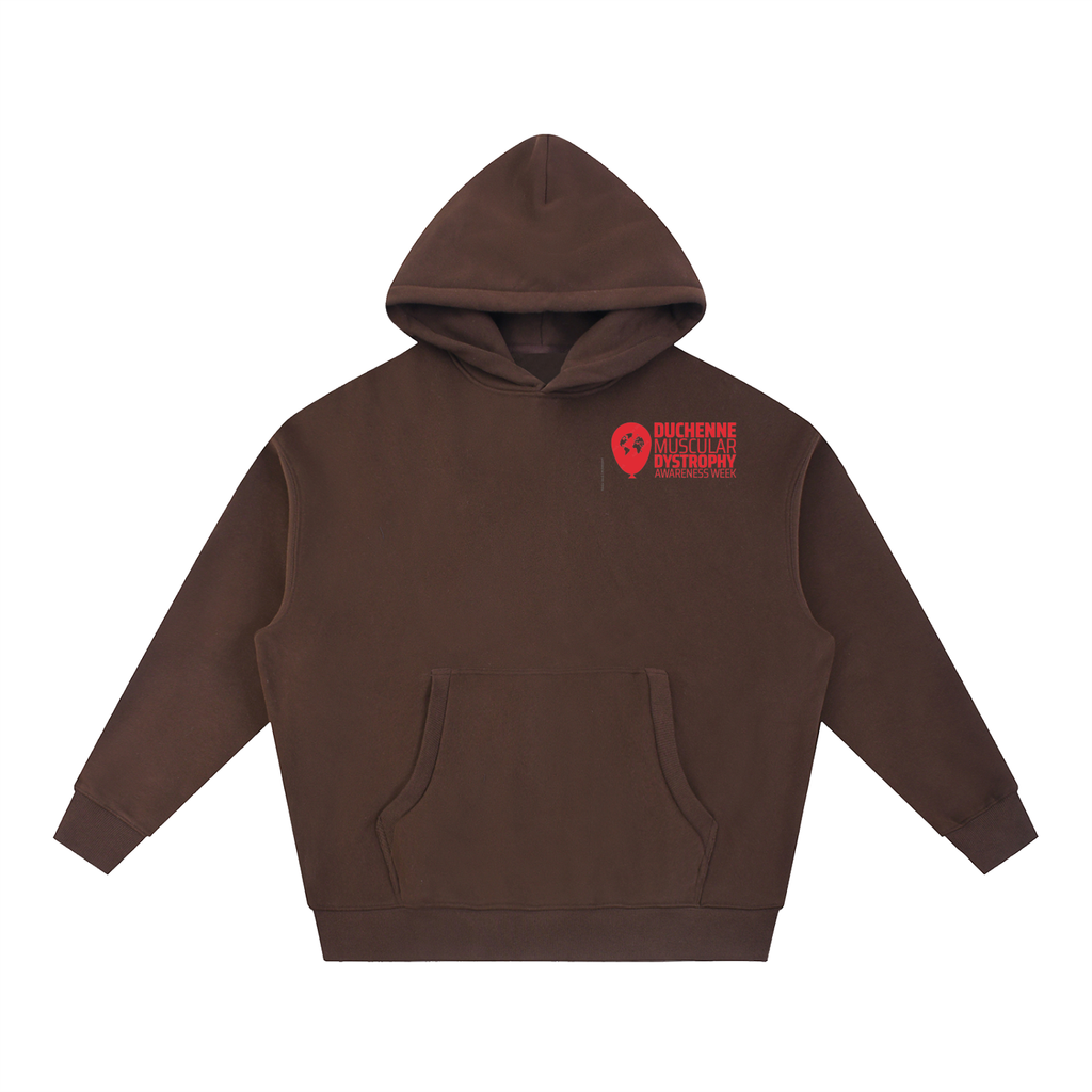 Essential Oversized Boxy Fit Fleece Hoodie