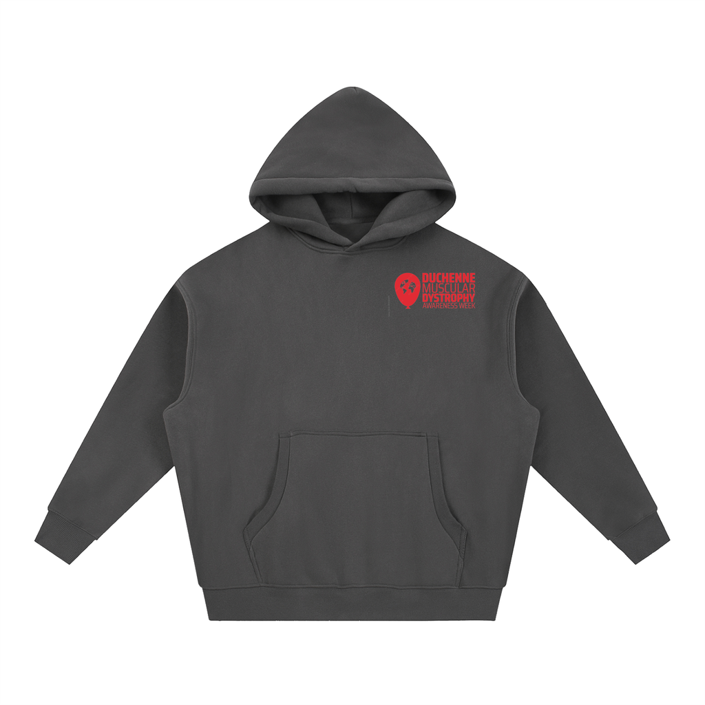 Essential Oversized Boxy Fit Fleece Hoodie