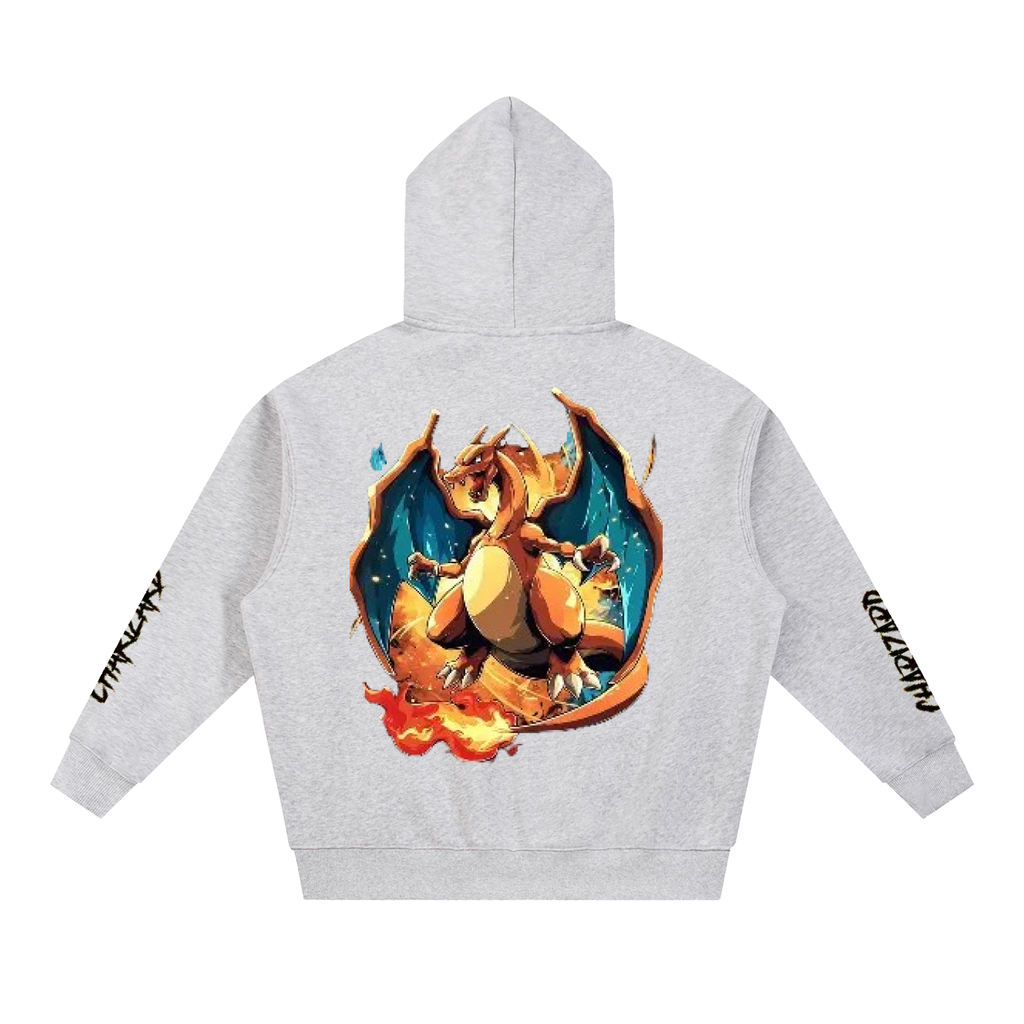 Essential Oversized Boxy Fit Fleece Hoodie