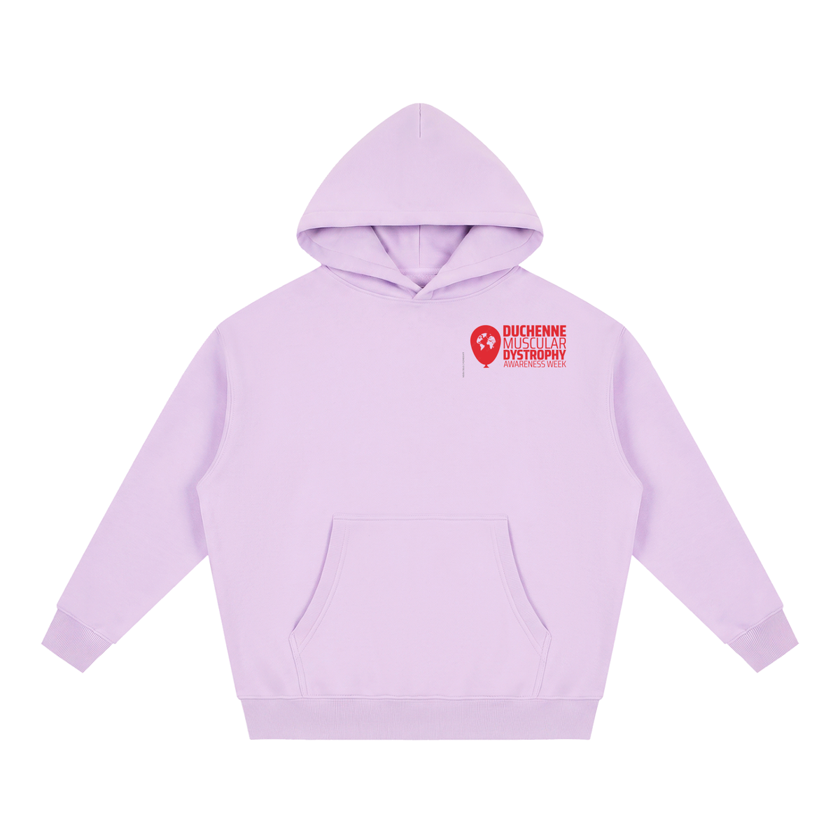 Essential Oversized Boxy Fit Fleece Hoodie