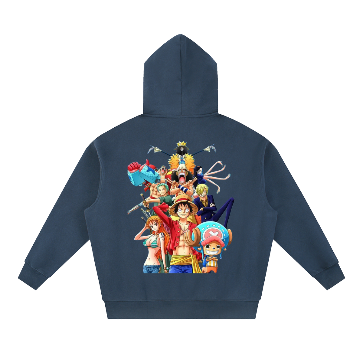 Essential Oversized Boxy Fit Fleece Hoodie