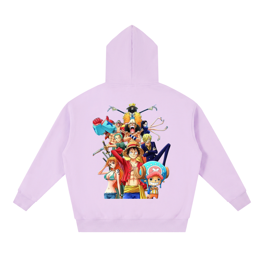 Essential Oversized Boxy Fit Fleece Hoodie