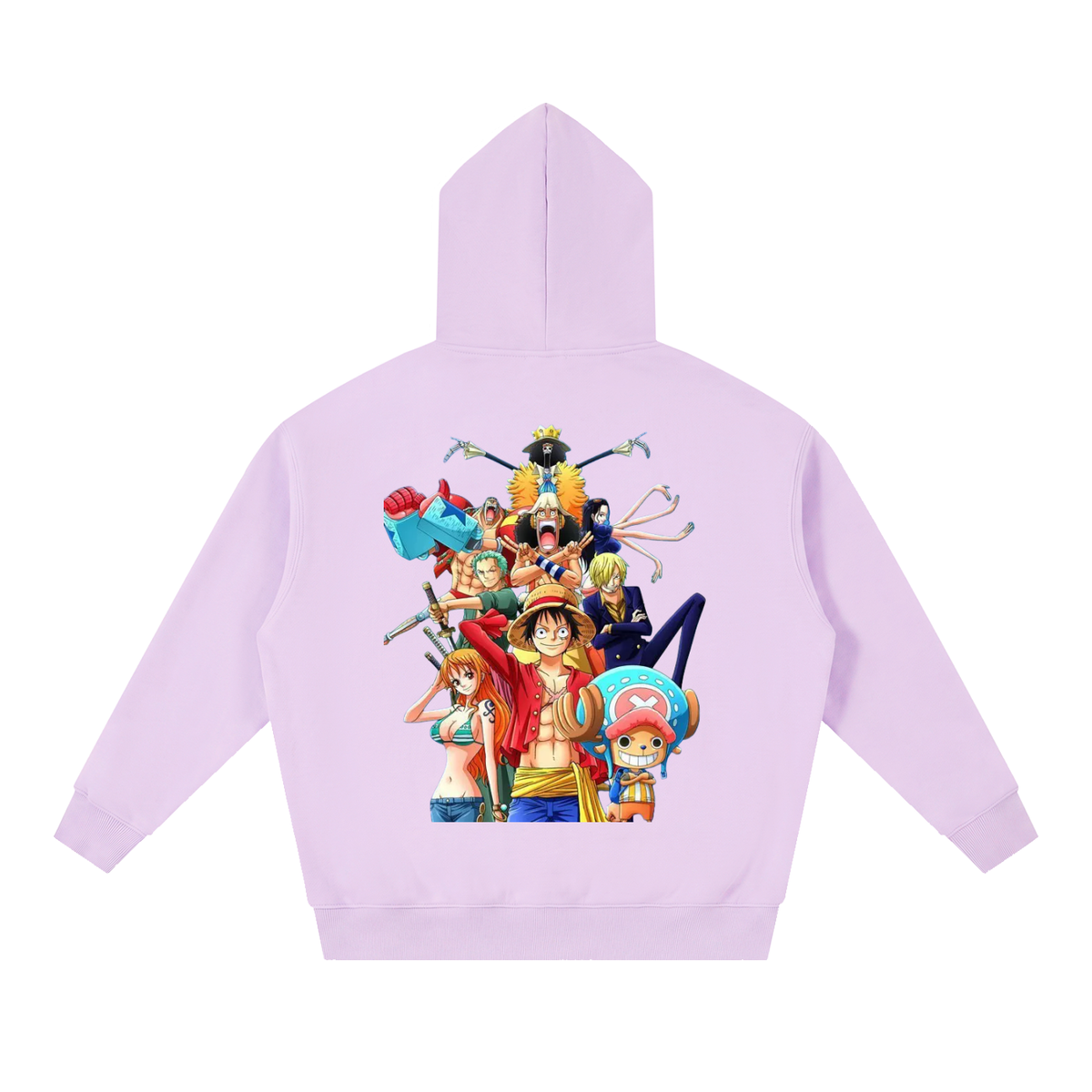 Essential Oversized Boxy Fit Fleece Hoodie