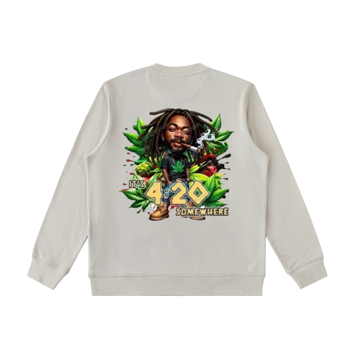Essential Heavyweight Crewneck  Sweatshirt