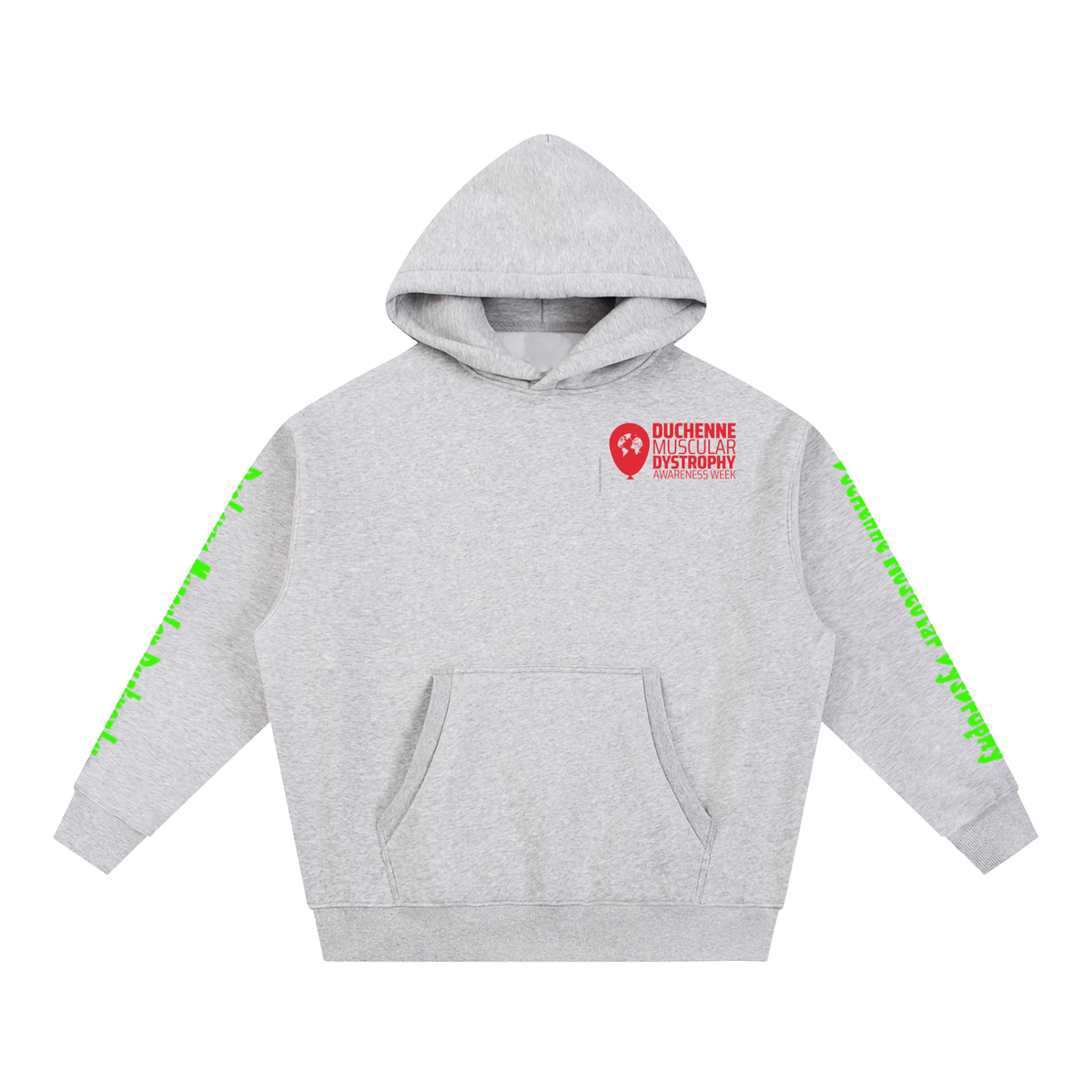 Essential Oversized Boxy Fit Fleece Hoodie