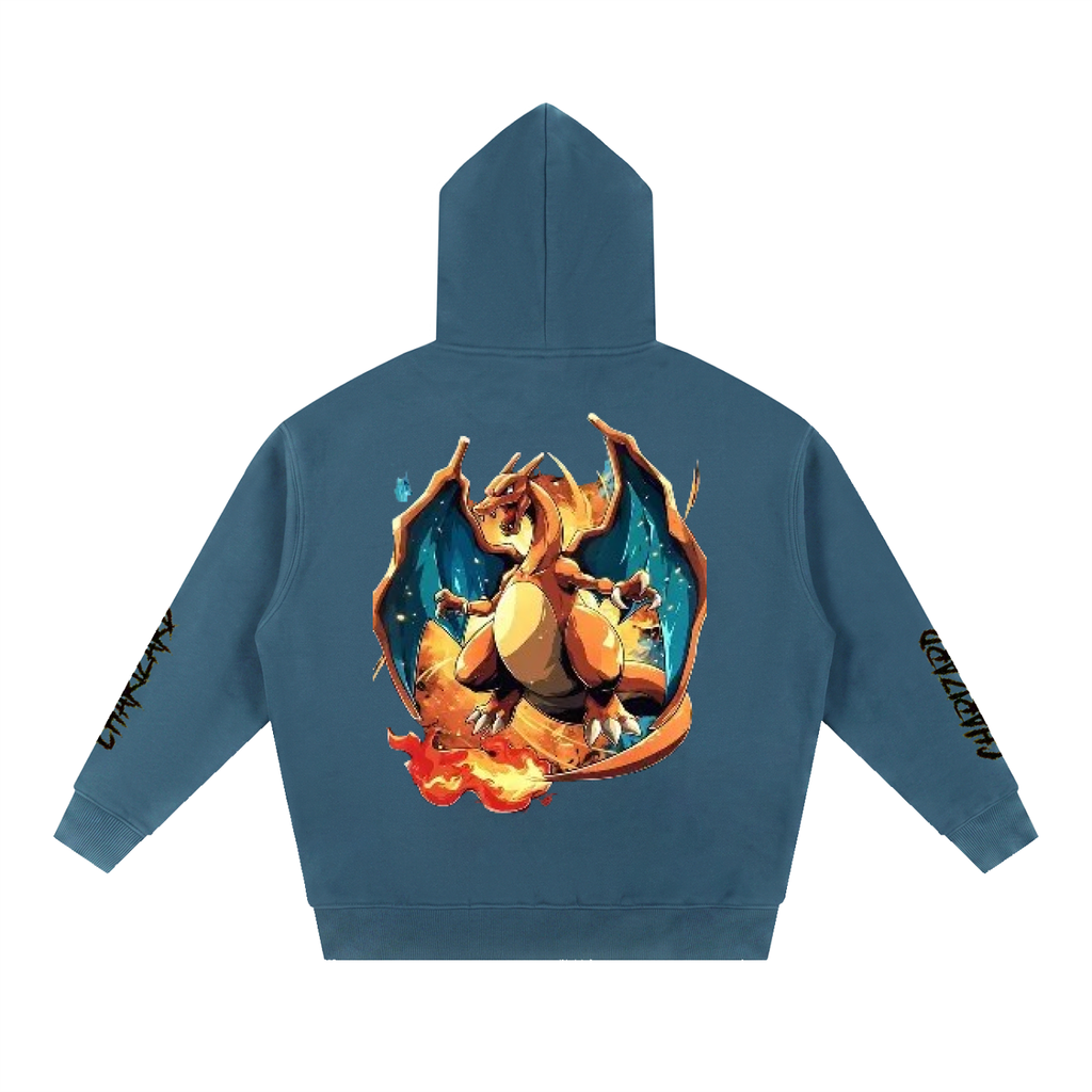 Essential Oversized Boxy Fit Fleece Hoodie