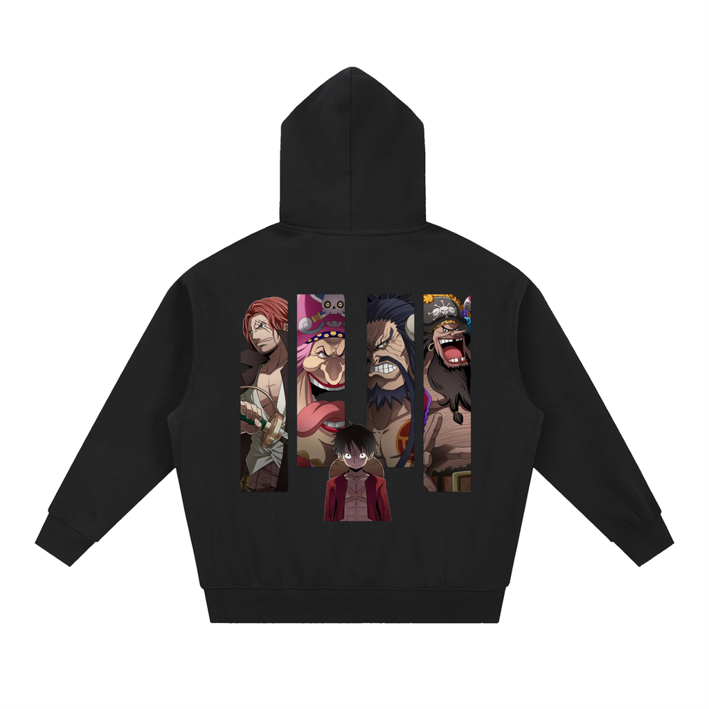 Essential Oversized Boxy Fit Fleece Hoodie