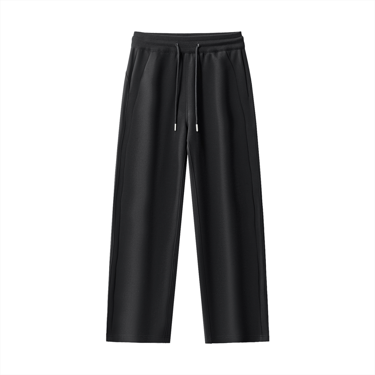 Essential Drawstring Straight-Leg Sweatpants
