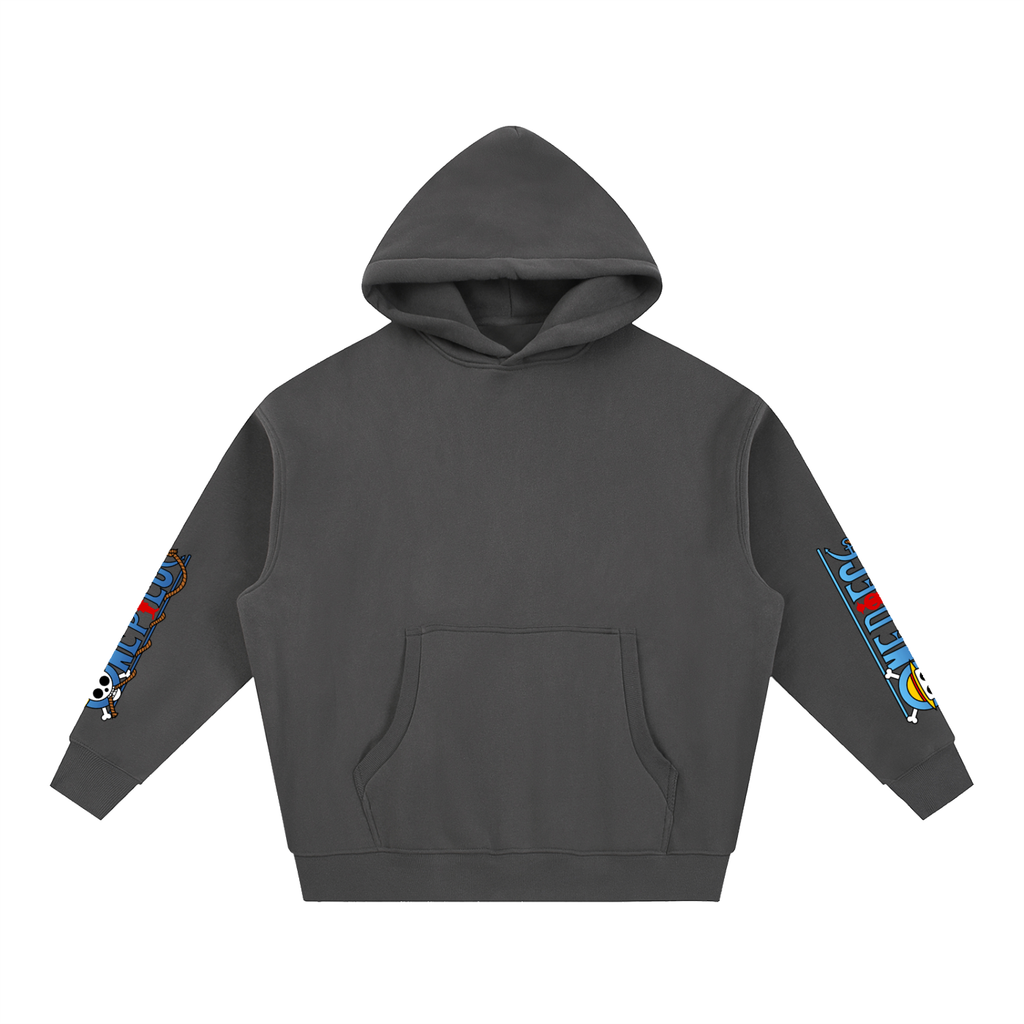 Essential Oversized Boxy Fit Fleece Hoodie