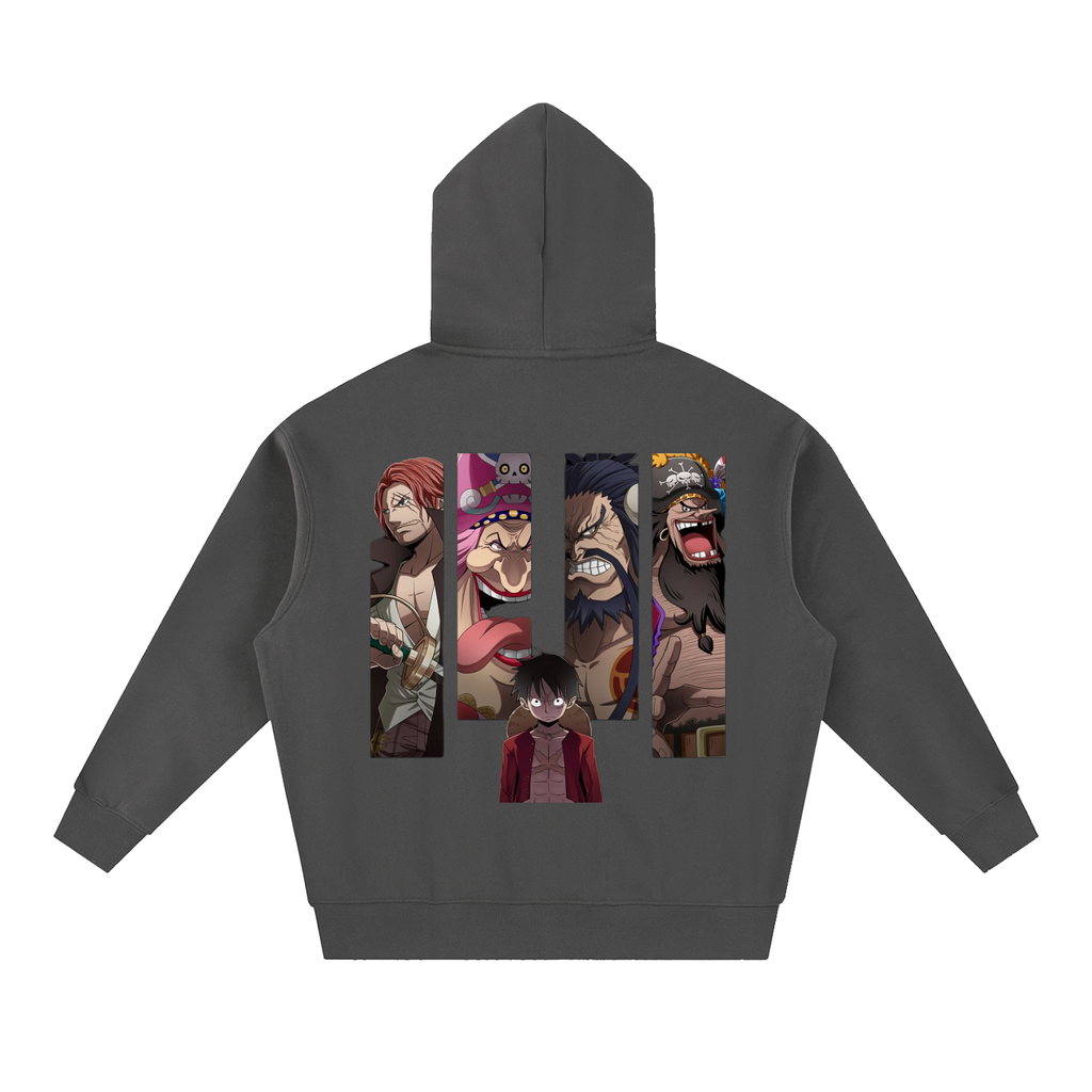 Essential Oversized Boxy Fit Fleece Hoodie