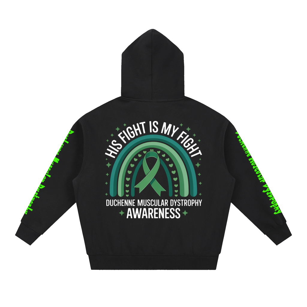 Essential Oversized Boxy Fit Fleece Hoodie