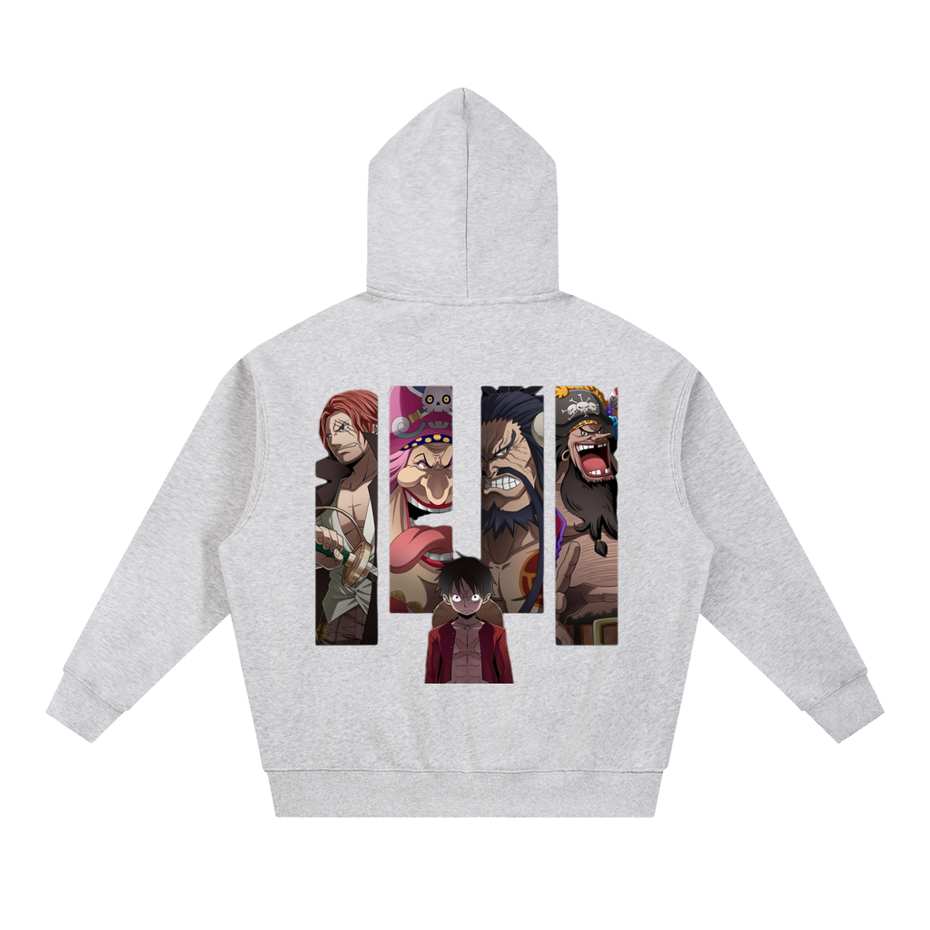 Essential Oversized Boxy Fit Fleece Hoodie