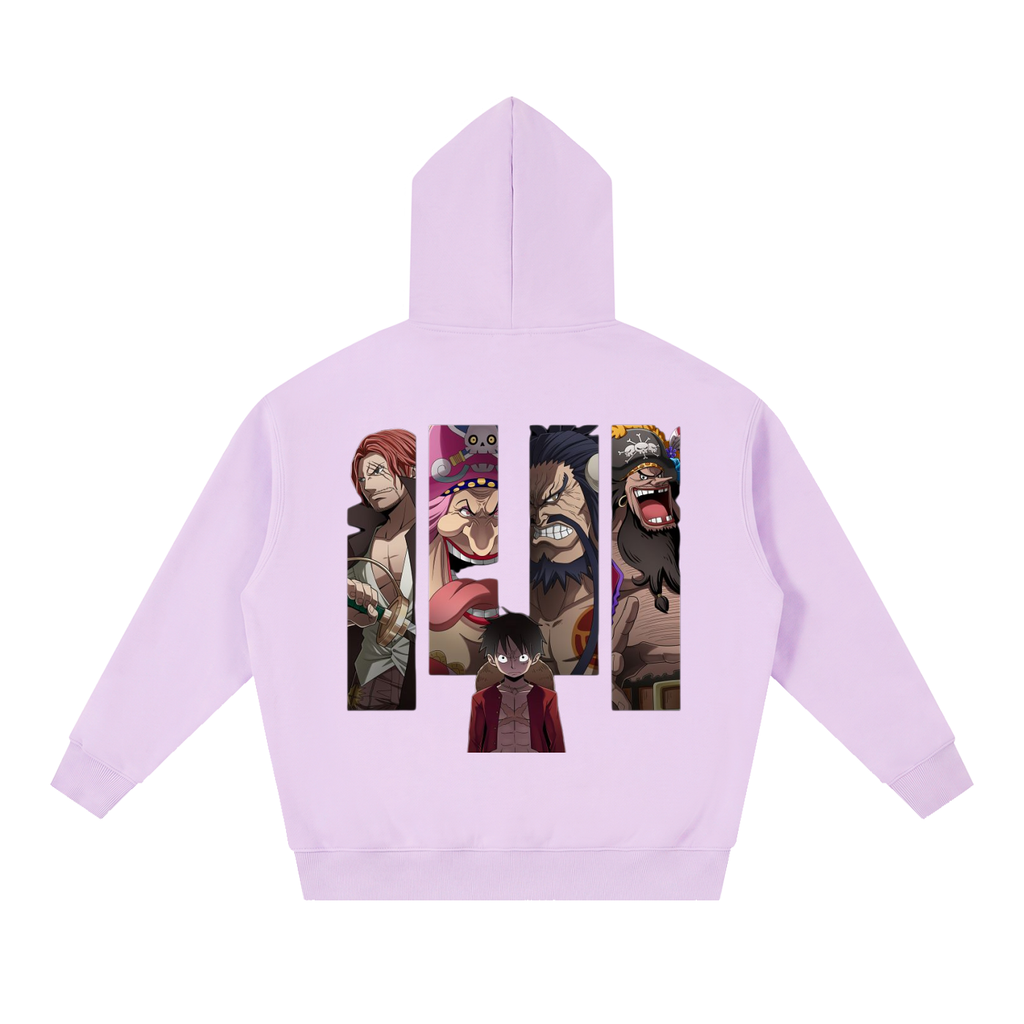 Essential Oversized Boxy Fit Fleece Hoodie