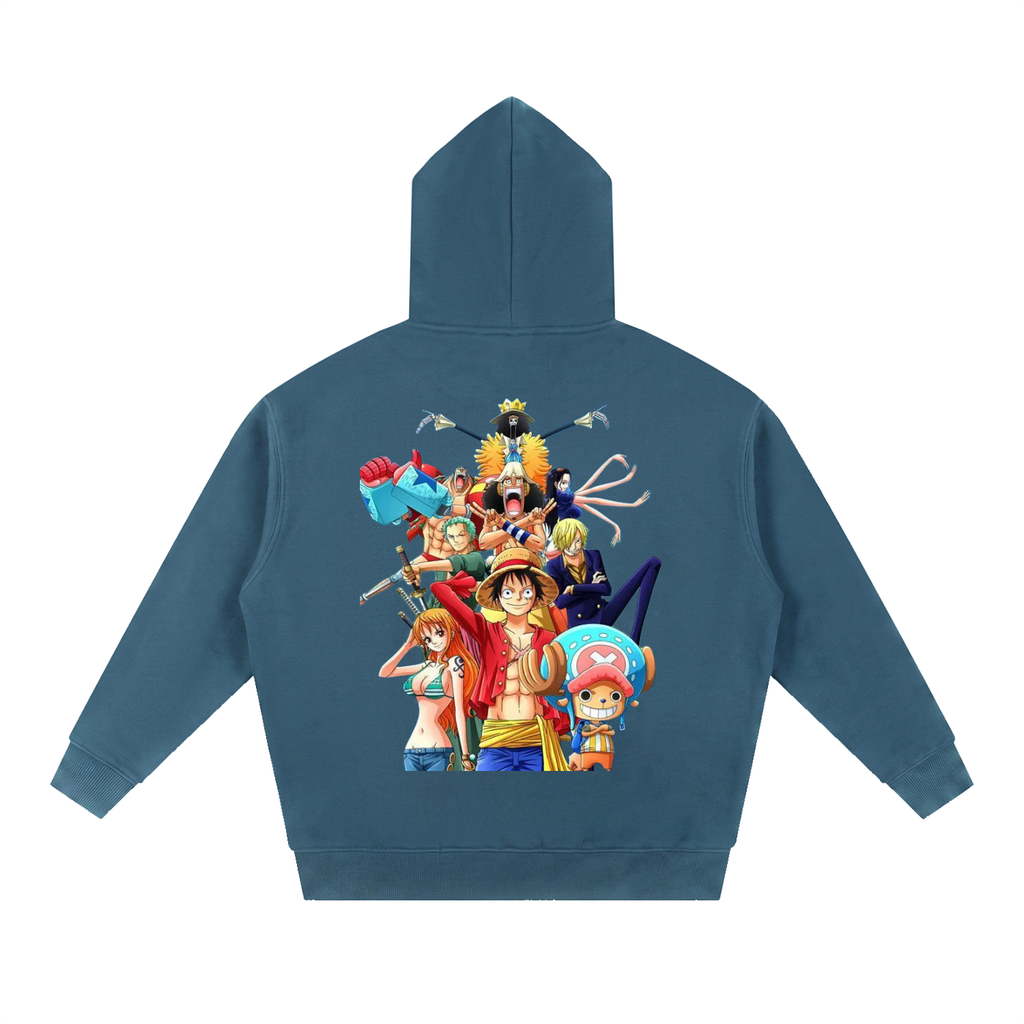 Essential Oversized Boxy Fit Fleece Hoodie
