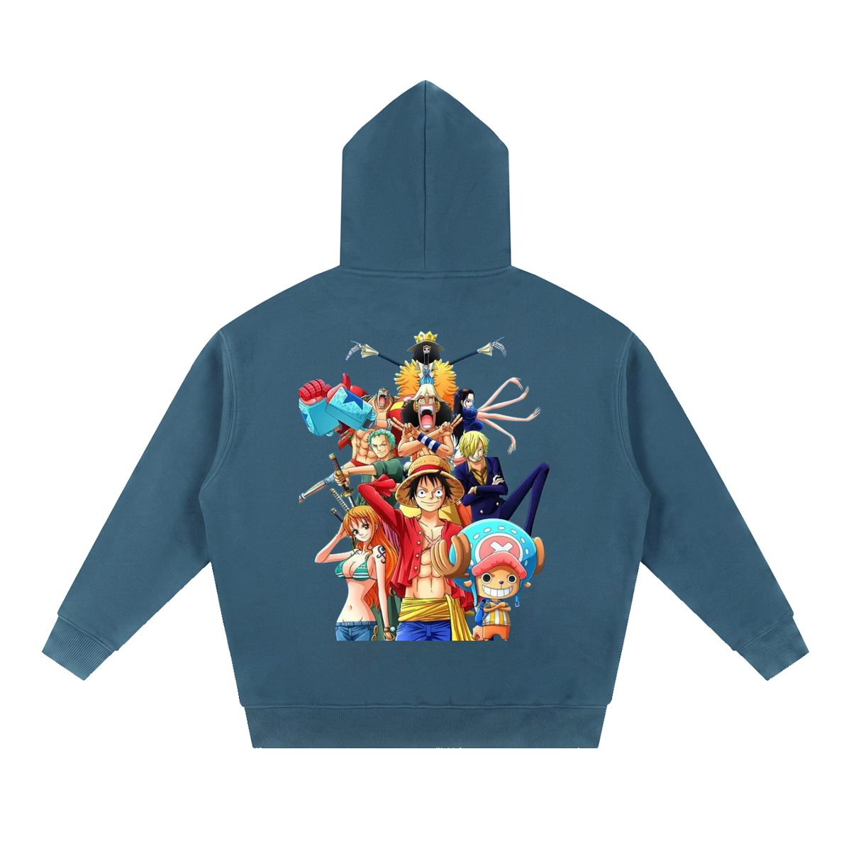 Essential Oversized Boxy Fit Fleece Hoodie