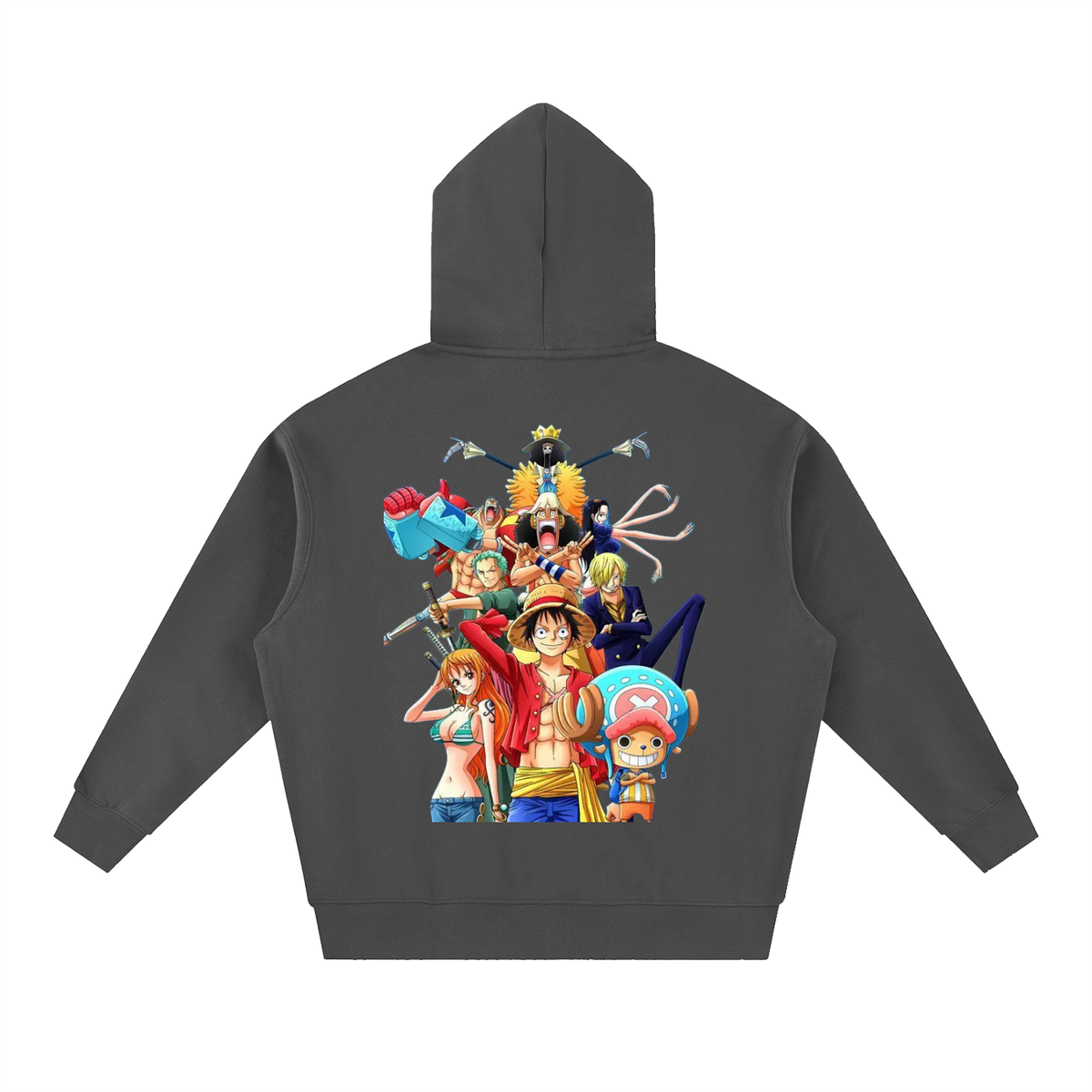 Essential Oversized Boxy Fit Fleece Hoodie