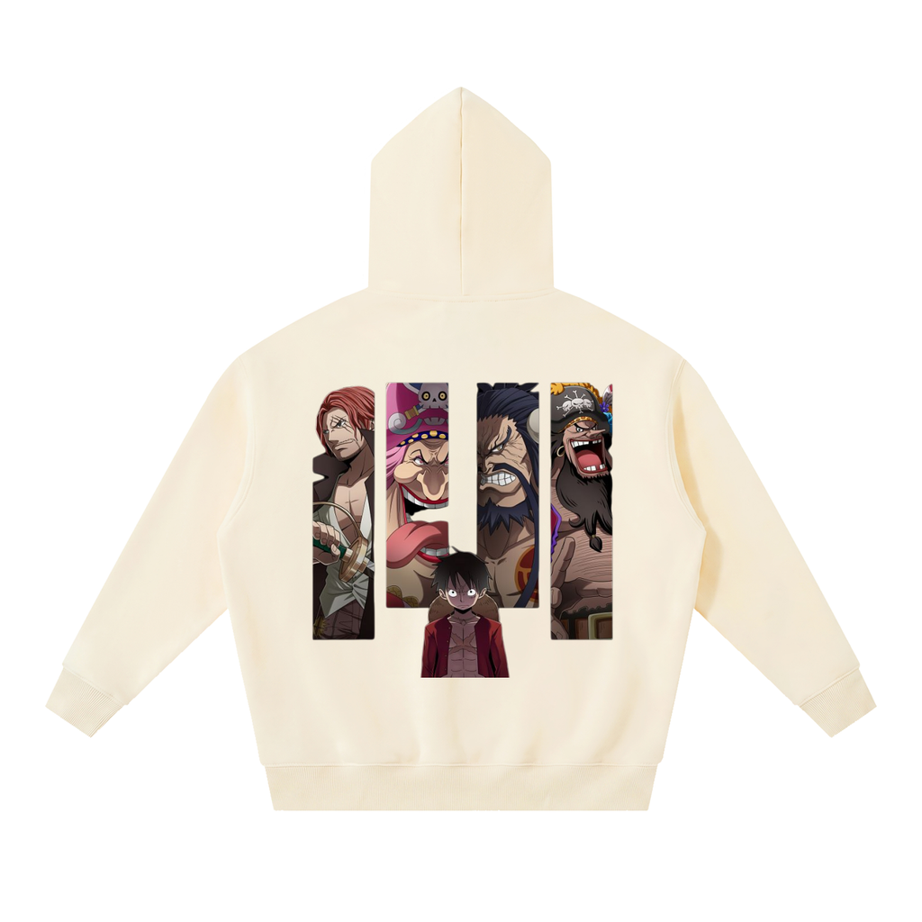 Essential Oversized Boxy Fit Fleece Hoodie