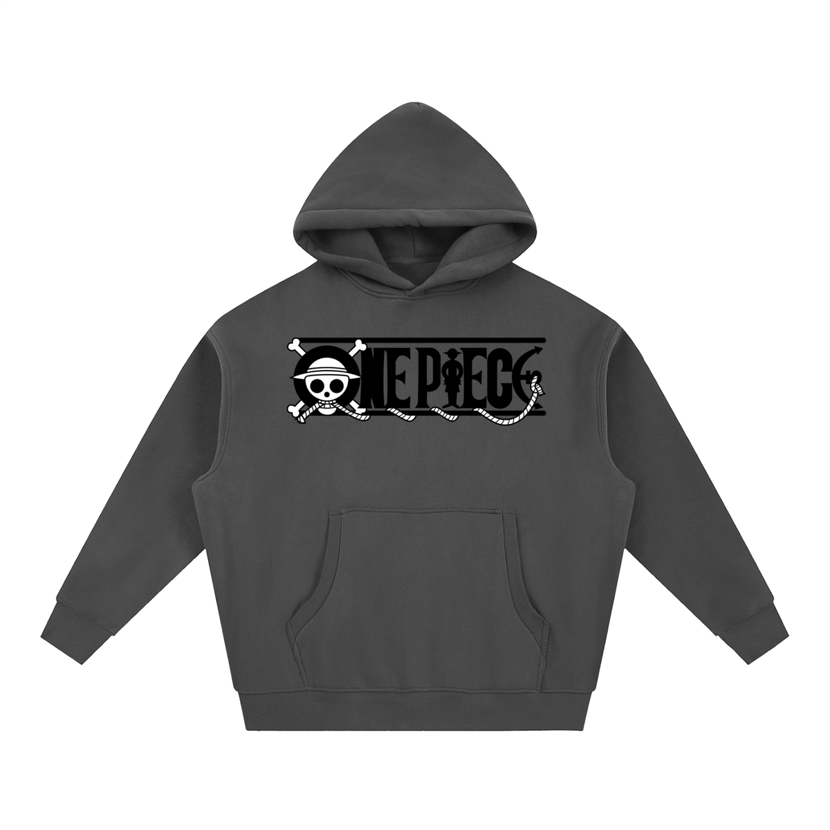 Essential Oversized Boxy Fit Fleece Hoodie