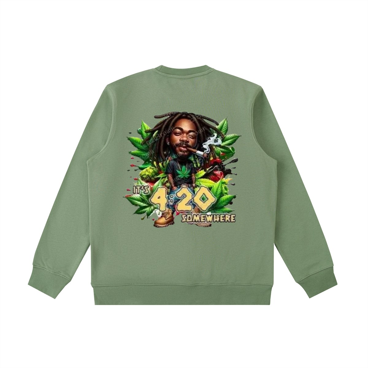 Essential Heavyweight Crewneck  Sweatshirt
