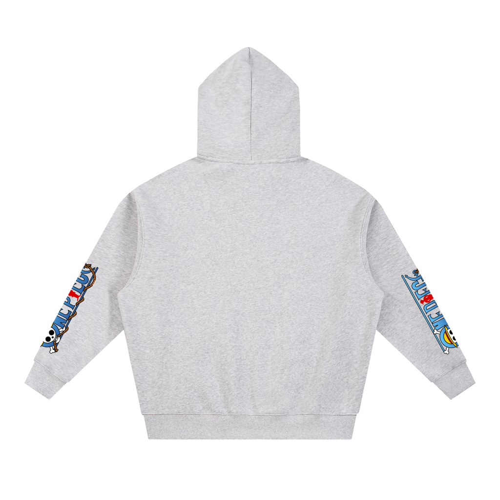 Essential Oversized Boxy Fit Fleece Hoodie