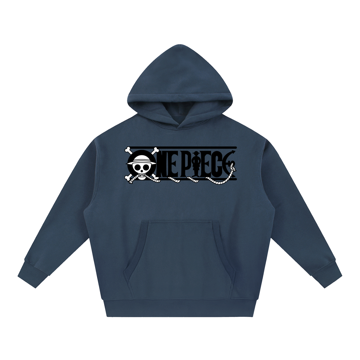 Essential Oversized Boxy Fit Fleece Hoodie