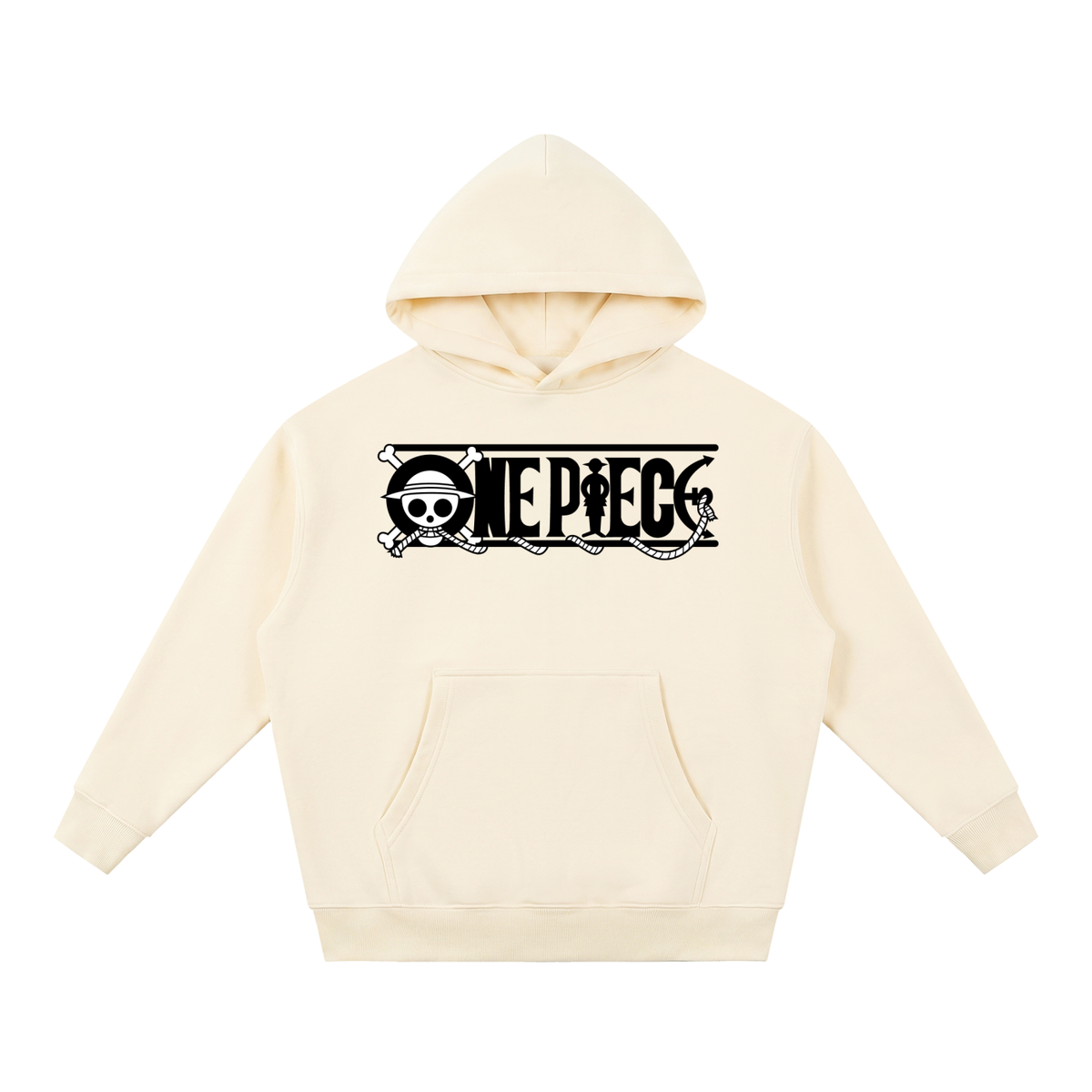 Essential Oversized Boxy Fit Fleece Hoodie