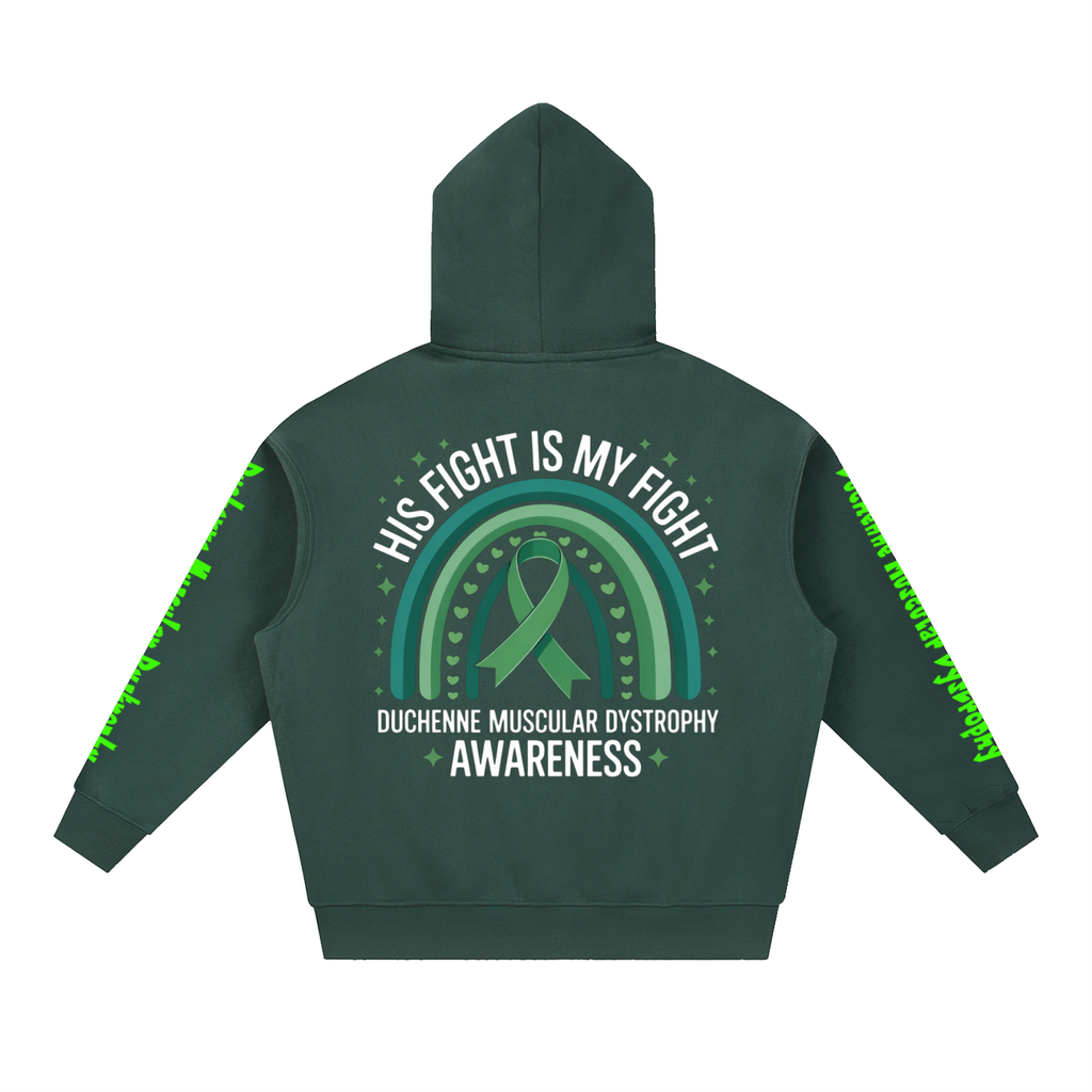 Essential Oversized Boxy Fit Fleece Hoodie