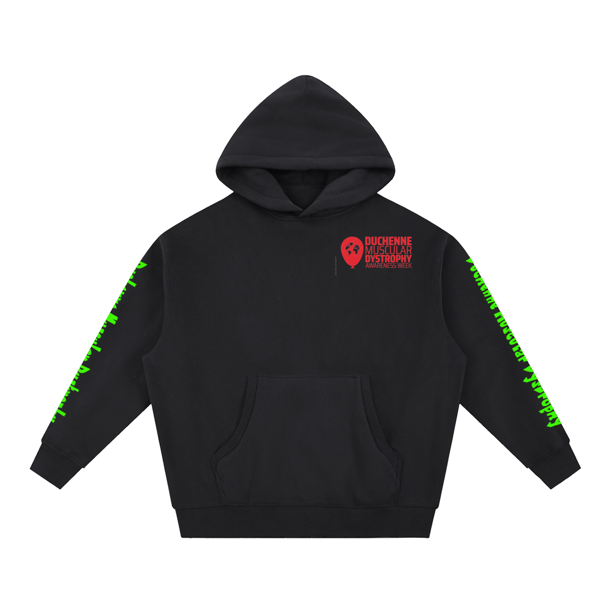 Essential Oversized Boxy Fit Fleece Hoodie