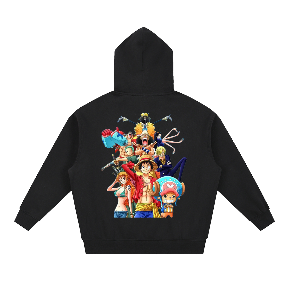 Essential Oversized Boxy Fit Fleece Hoodie