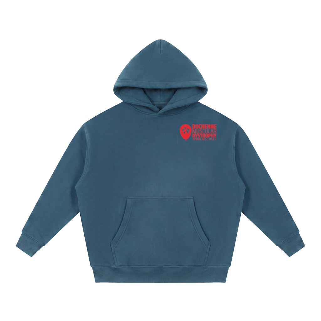 Essential Oversized Boxy Fit Fleece Hoodie