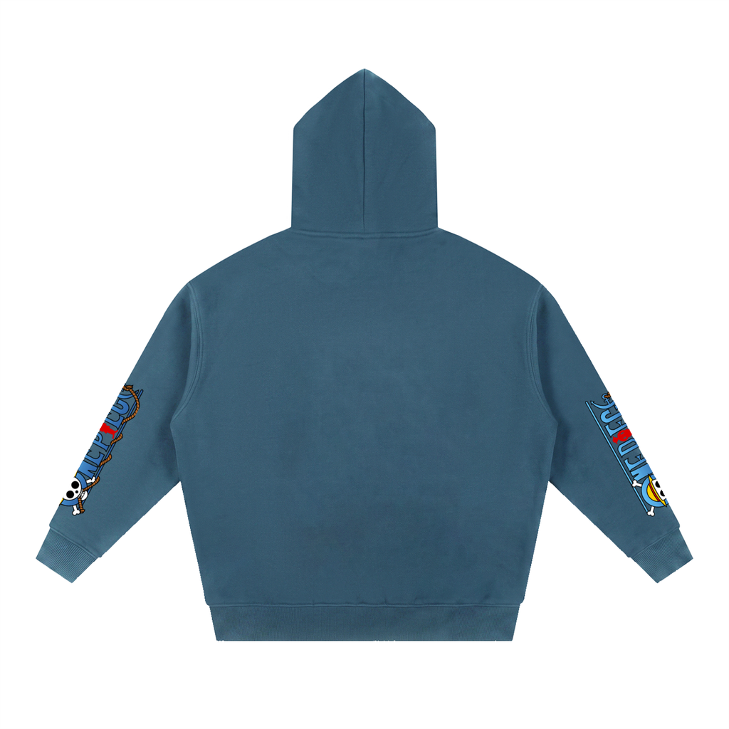 Essential Oversized Boxy Fit Fleece Hoodie