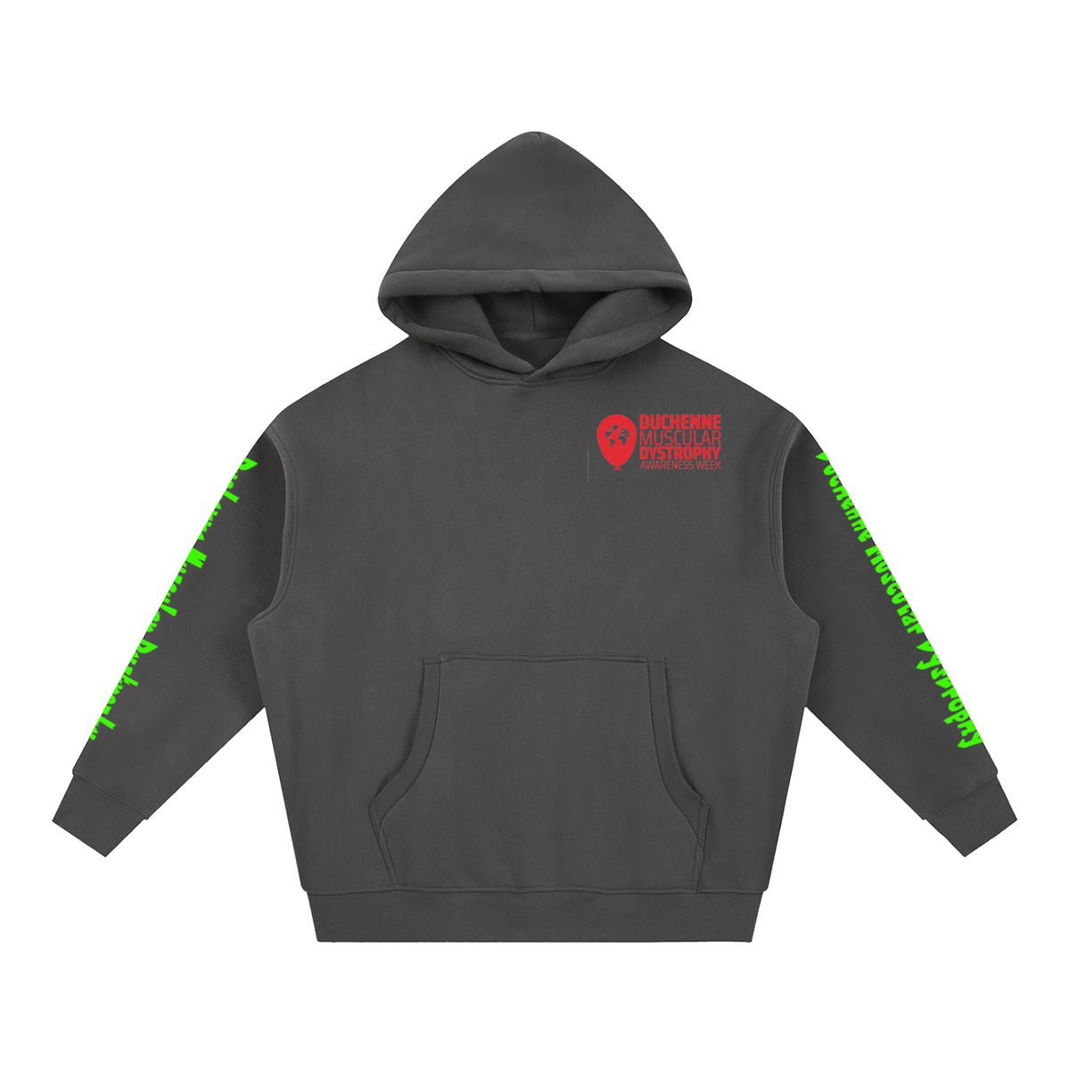 Essential Oversized Boxy Fit Fleece Hoodie