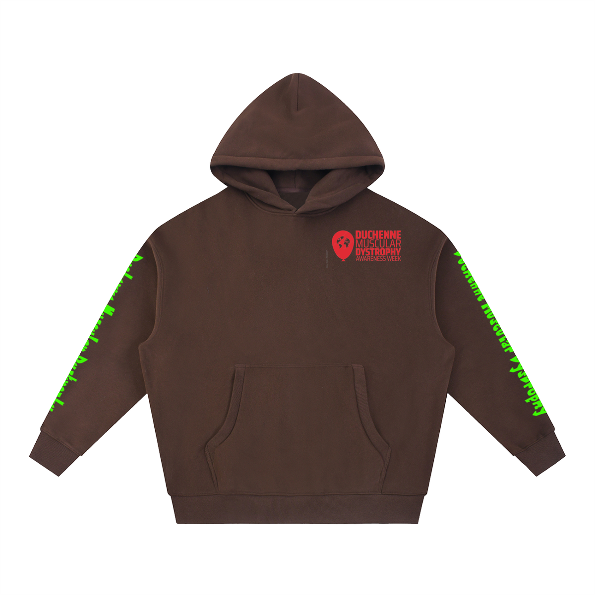 Essential Oversized Boxy Fit Fleece Hoodie