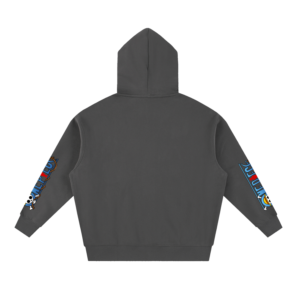 Essential Oversized Boxy Fit Fleece Hoodie