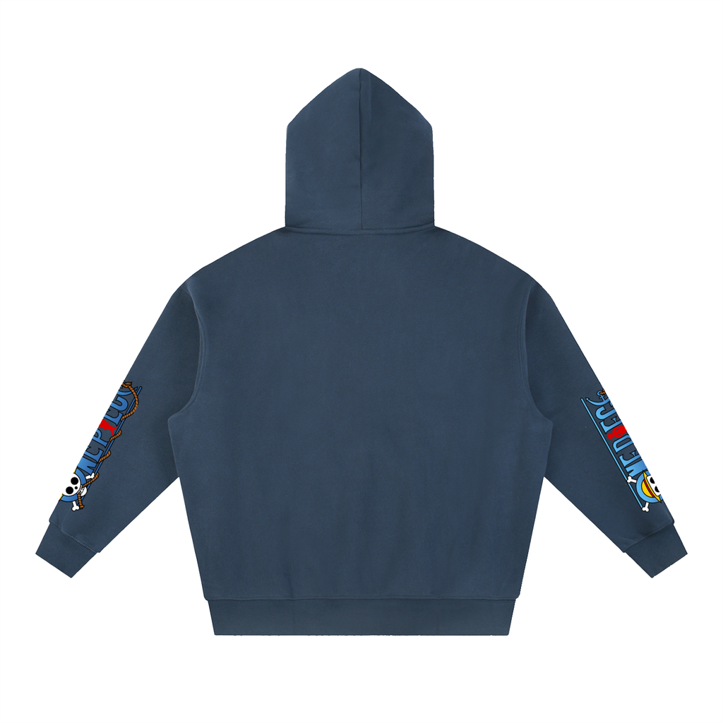 Essential Oversized Boxy Fit Fleece Hoodie