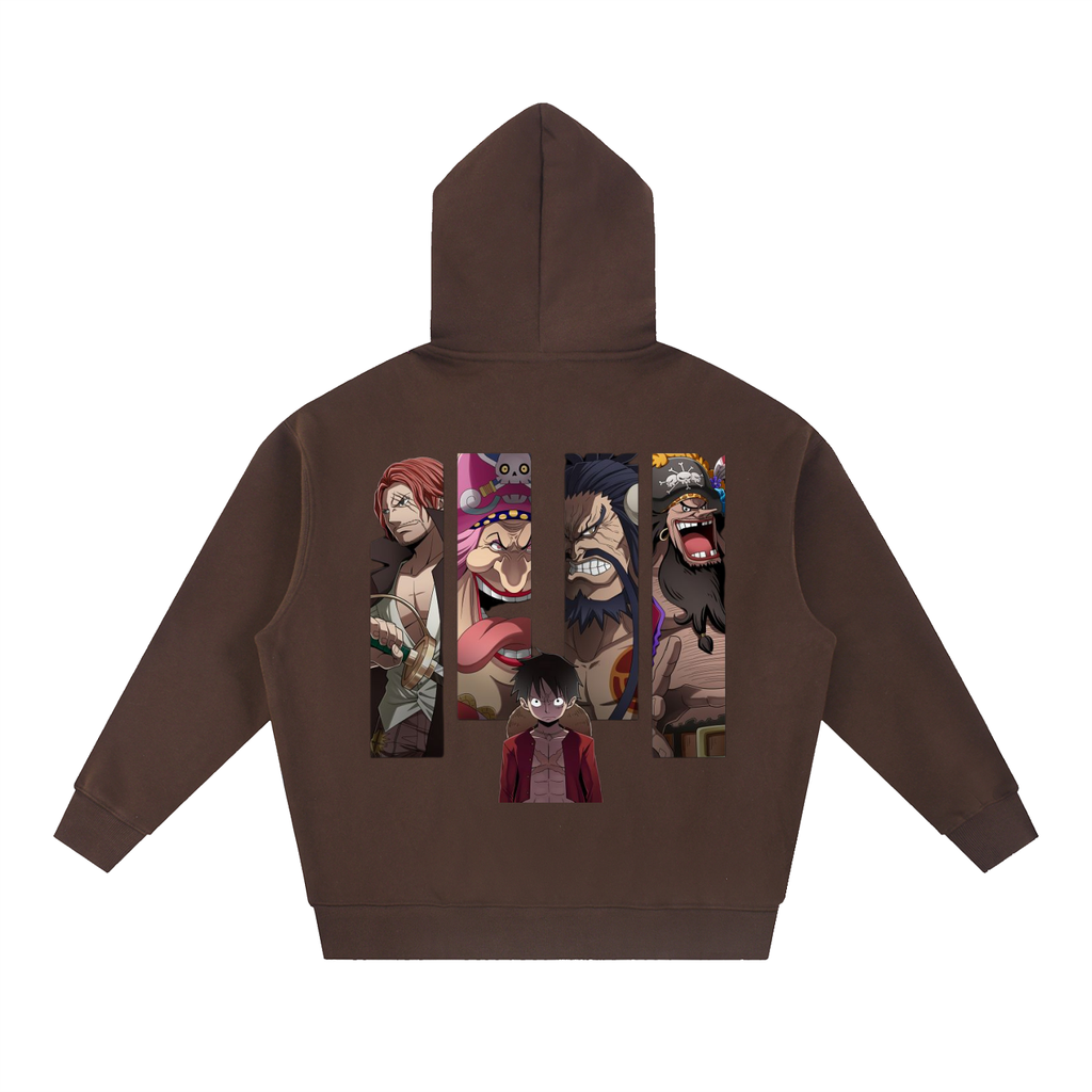 Essential Oversized Boxy Fit Fleece Hoodie